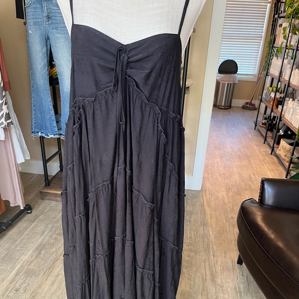 Lovestitch Black maxi dress size L